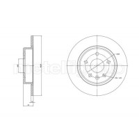 800-1823C CIFAM Гальмівний диск