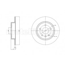 800-1823C CIFAM Гальмівний диск