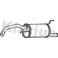 220333 KLARIUS Глушник вихлопних газів кінцевий