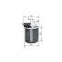 F 026 402 844 BOSCH Паливний фільтр