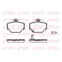 0705.02 REMSA Комплект гальмівних колодок дисковий гальм