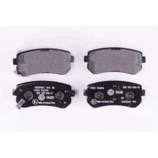 8DB 355 006-961 HELLA PAGID Комплект гальмівних колодок дисковий гальм