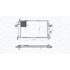 350213176700 MAGNETI MARELLI Радіатор охолодження двигуна