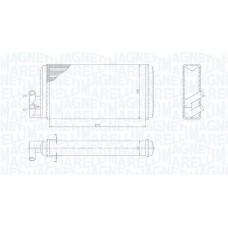 350218403000 MAGNETI MARELLI Теплообмінник обігрів салону