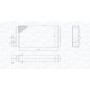 350218403000 MAGNETI MARELLI Теплообмінник обігрів салону