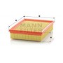 C 25 114/1 MANN-FILTER Повітряний фільтр