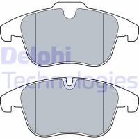 LP3526 DELPHI Комплект гальмівних колодок дисковий гальм