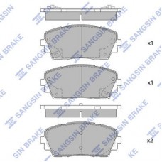 SP1405 Hi-Q Комплект гальмівних колодок дисковий гальм