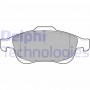 LP2101 DELPHI Комплект гальмівних колодок дисковий гальм