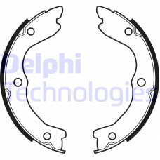LS2038 DELPHI Комплект гальмівних колодок, стояночная тормозная система