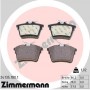 24135.180.1 ZIMMERMANN КомплеК т гальмівних колодок, дискове гальмо
