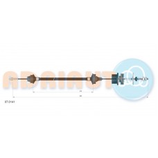 07.0141 ADRIAUTO Трос управління зчепленням