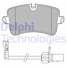 LP3681 DELPHI Комплект гальмівних колодок дисковий гальм