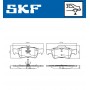 VKBP 90065 SKF Комплект гальмівних колодок дисковий гальм