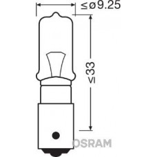 64136 OSRAM Лампа розжарювання, Ліхтар показника повороту