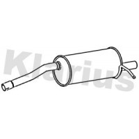 221686 KLARIUS Глушник вихлопних газів кінцевий