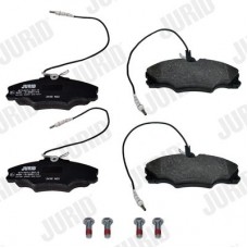 571897J JURID Комплект гальмівних колодок дисковий гальм
