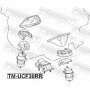 TM-UCF30RR FEBEST Підвіска двигун