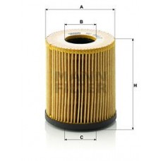 HU 816/2 x MANN-FILTER Масляний фільтр
