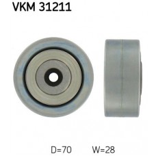 VKM 31211 SKF Паразитный / ведущий ролик, Поліклиновий ремінь