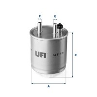 24.117.00 UFI Паливний фільтр