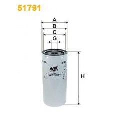 51791 WIX FILTERS Масляний фільтр