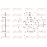 61507.10 REMSA Гальмівний диск
