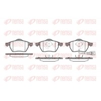 0390.41 REMSA Комплект гальмівних колодок дисковий гальм