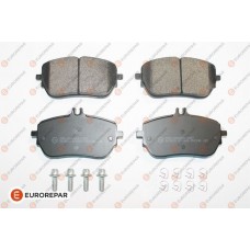 1689801380 EUROREPAR Комплект гальмівних колодок дисковий гальм