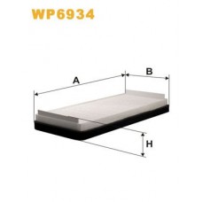 WP6934 WIX FILTERS Фільтр повітря у внутрішньому просторі