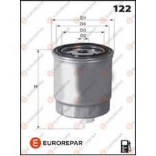 E148100 EUROREPAR Паливний фільтр