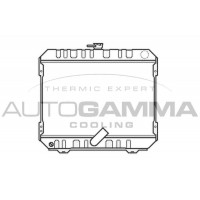 105818 AUTOGAMMA Радіатор охолодження двигуна