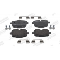 573878J JURID Комплект гальмівних колодок дисковий гальм