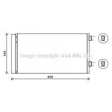 BW5414D PRASCO Конденсатор кондиціонера