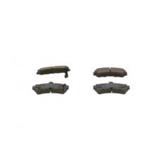 0 986 424 734 BOSCH Комплект гальмівних колодок дисковий гальм