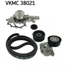 VKMC 38021 SKF Водяний насос комплект ручейкових ременів