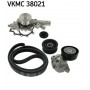 VKMC 38021 SKF Водяний насос комплект ручейкових ременів