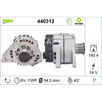 440312 VALEO Генератор