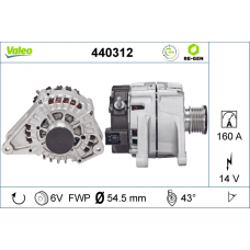 440312 VALEO Генератор