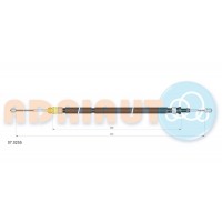 07.0255 ADRIAUTO Тросик, cтояночный тормоз