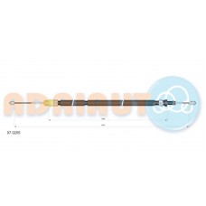 07.0255 ADRIAUTO Тросик, cтояночный тормоз