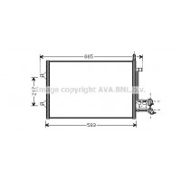 FDA5395 AVA QUALITY COOLING Конденсатор кондиціонера
