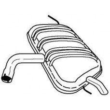 61646 SIGAM Глушник вихлопних газів кінцевий