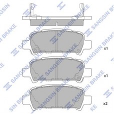 SP2120 Hi-Q Комплект гальмівних колодок дисковий гальм