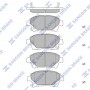 SP1718 Hi-Q Комплект гальмівних колодок дисковий гальм