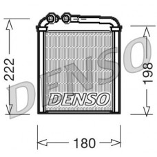 DRR32005 DENSO Теплообмінник обігрів салону