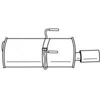 45644 SIGAM Глушник вихлопних газів кінцевий