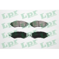 05P1208 LPR Комплект гальмівних колодок дисковий гальм