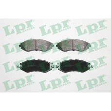 05P1208 LPR Комплект гальмівних колодок дисковий гальм