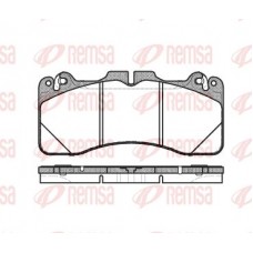 1425.10 REMSA КомплеК т гальмівних колодок, дискове гальмо